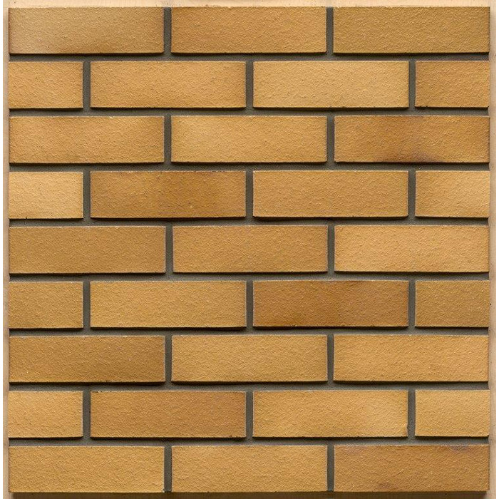 Кирпич клинкерный Muhr 01 EG Niederlausitzer Gelb Edelglanz готик, 240х115х71 мм